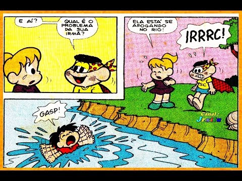 Cascão - Herói por necessidade, Quadrinhos Turma da Mônica