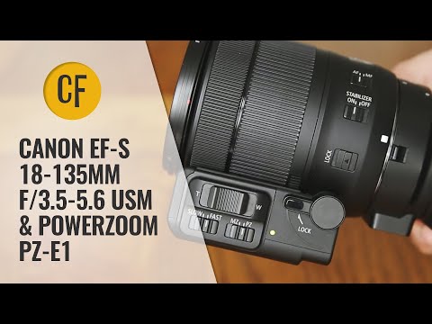 Canon EF-S 18-135mm f/3.5-5.6 USM & Powerzoom PZ-E1 lens review with samples