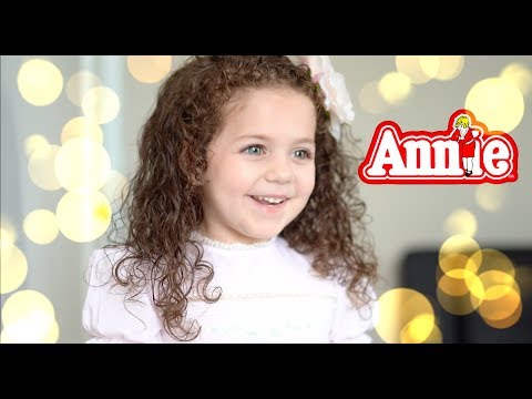 5 Year Old Sophie Fatu sings "Tomorrow" from Annie
