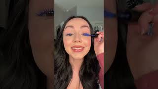 PROBANDO POR PRIMERA VEZ RIMEL AZUL! Que opinan