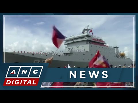Chinese navy ship docks in Manila for four-day goodwill visit ANC