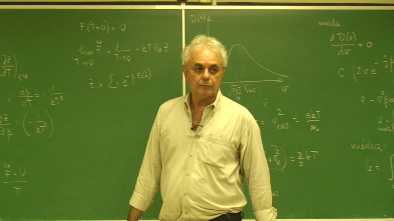 Aula 5.25 - Conexão entre a função de partição e a energia de Helmholtz