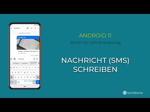 Nachricht (SMS) schreiben [Android 11]
