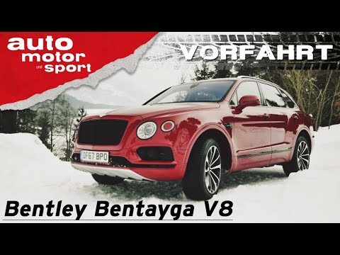 Bentley Bentayga V8 (2018): Verzicht auf Luxus? - Vorfahrt (Review) | auto motor und sport