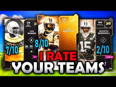 I RATE YOUR TEAMS EP. 41  - Madden 22 Ultimate Team