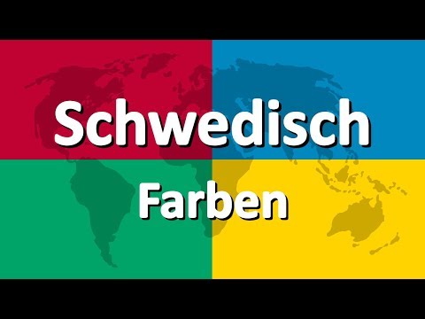 Schwedisch lernen Teil 3 | Farben