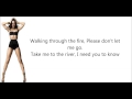 Jessie J - Burnin' Up - Ft . 2 Chainz - Lyrics On Screen | LyricMaker