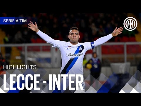 US Unione Sportiva Lecce 0-4 FC Internazionale Milano
