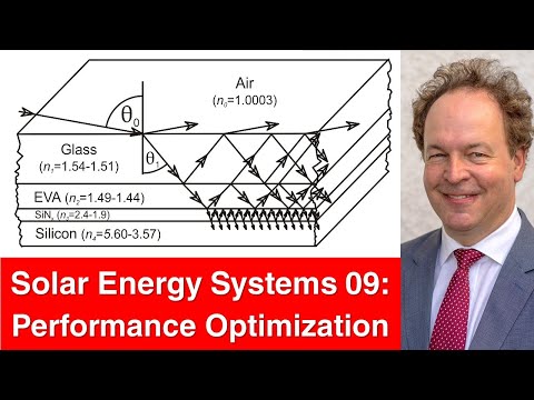 Solar Electric Energy Systems 09 - PV Performance Optimization