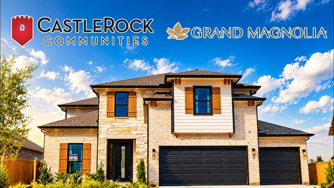 CASTLE ROCK HOMES at Grand Magnolia By LAND TEJAS in Magnolia Texas - 2026