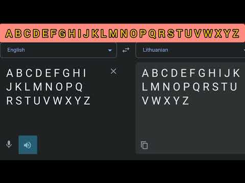 abcd kids learning Translation English To Lithuanian Language