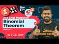 Binomial Theorem JEE One Shot Marathon Nurture Class 11 Maths JEE 2023 Vedantu Enthuse