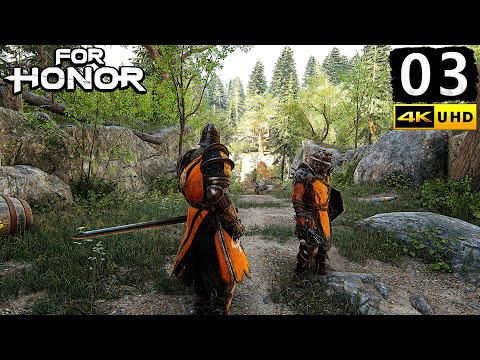 For Honor Gameplay Walkthrough Part 3 - PC 4K No Commentary