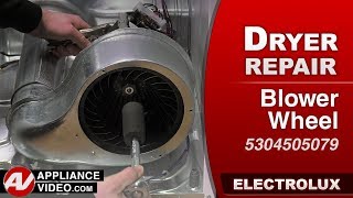 Electrolux Dryer - Error Codes F1 or 71 Through 74 - Blower Wheel Repair