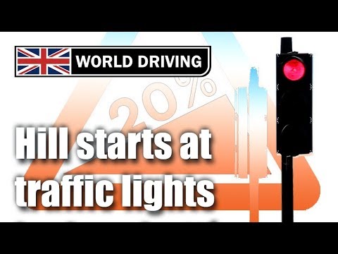 How To Do Hill Starts Without Rolling Back or Stalling | Traffic Lights