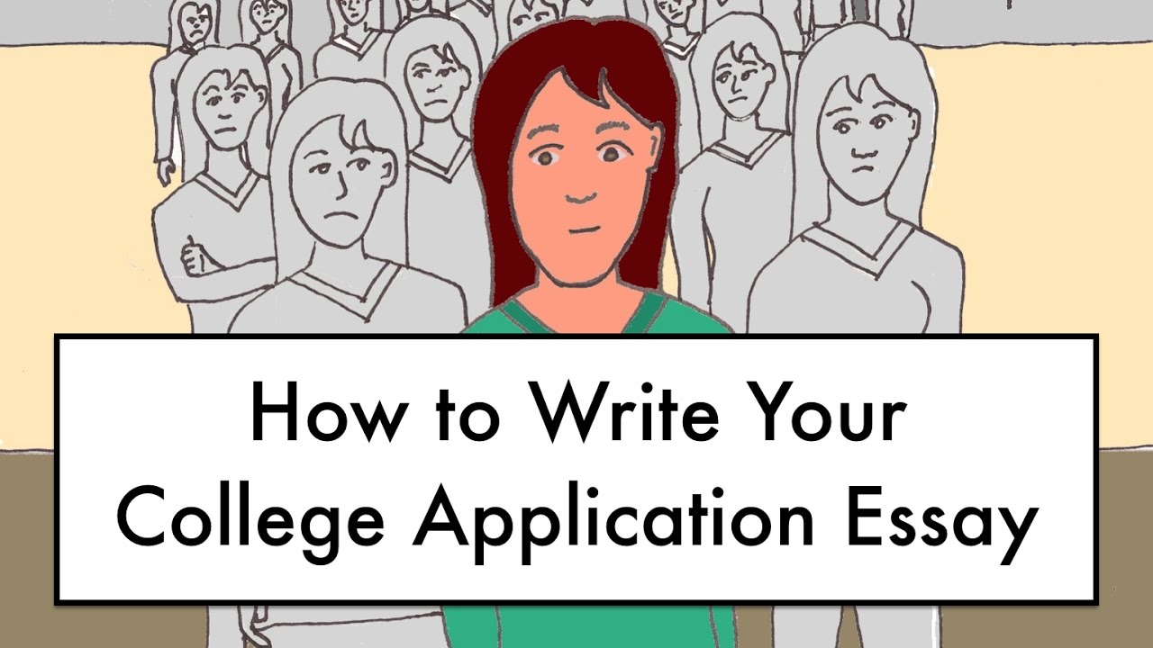 How to write your college application essay