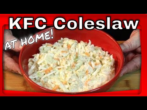 How to Make KFC Coleslaw at Home!