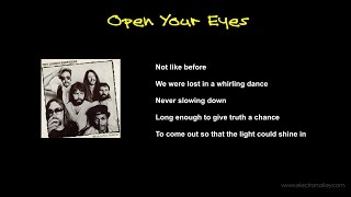 The Doobie Brothers - Open Your Eyes Lyrics