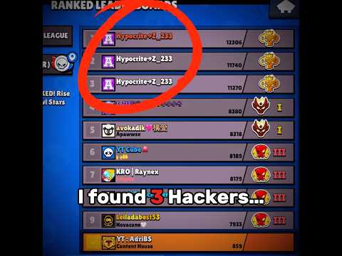 Hackers in BrawlStars ??? 🤯🔥 #brawlstars #supercell #viralshort #fyp #hacker #ranked