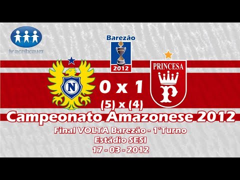Nacional FC (5) 0 X 1 (4) Princesa do Solimões | VOLTA | Final BAREZÃO 2012 | 1° Turno | TV Acrítica