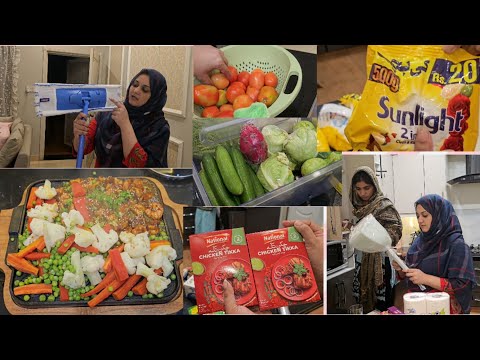 Meal planning and monthly grocery || Best cleaning mop || shrimps sizzling platter