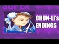 Super Street Fighter II: Turbo - Chun-Li Endings