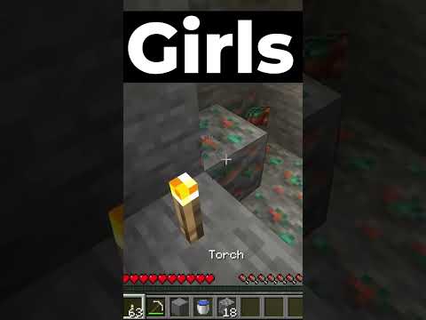 Insane Girls vs Boys Battle in Minecraft