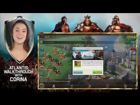 March of Empires Update 17 - Atlantis Walkthrough Video