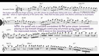 Esperanza Spalding: Samba em Preludio (2008) GCSE Music Annotated Score