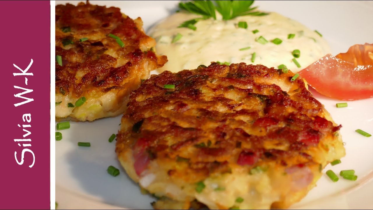 Frikadellen mit Kohlrabi-Karotten-Gemüse - Einfache Rezepte