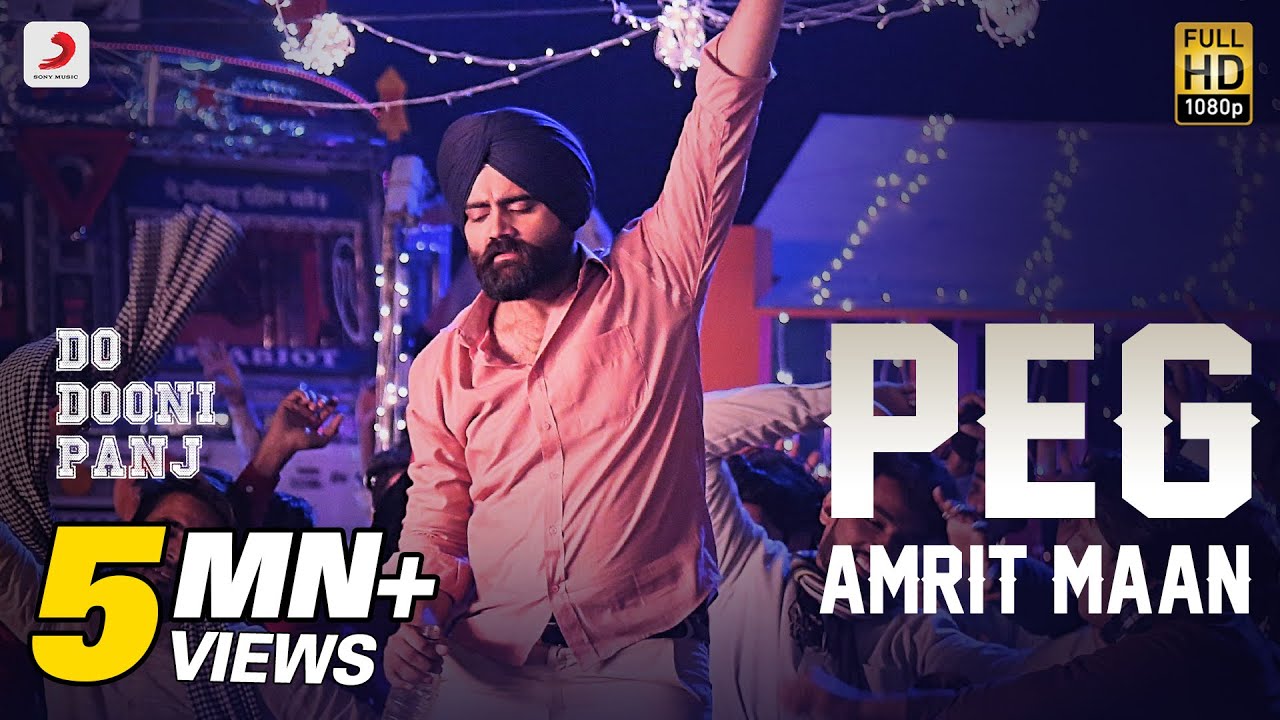 Peg Lyrics  | Do Dooni Panj | Amrit Maan | Amrit Maan | Badshah
