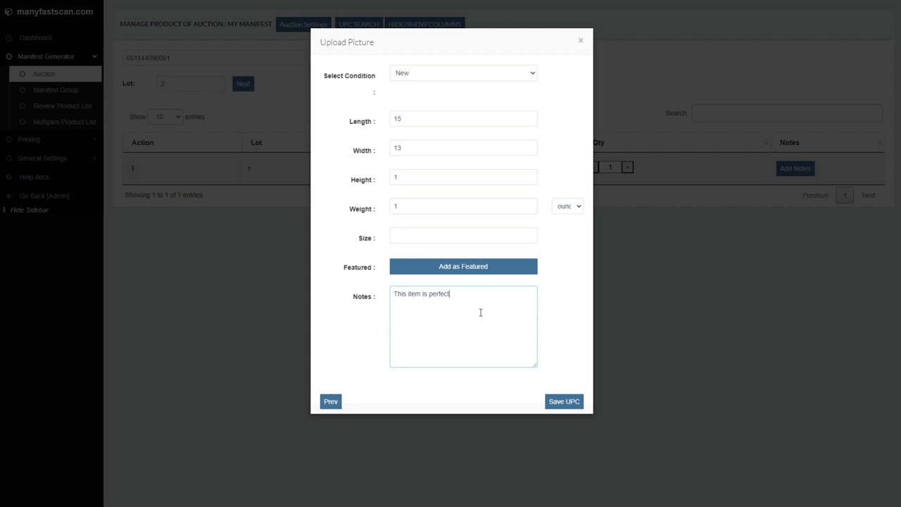 manyfastscan Scanning Process