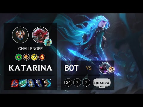 Katarina Bot vs Varus - BR Challenger Patch 10.16