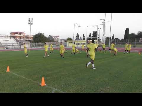 Pre season training (PAS PREVEZA 8 - General-dynamic warm up)