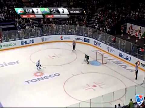 Omark Penalty Shot Win For UFA (KHL)