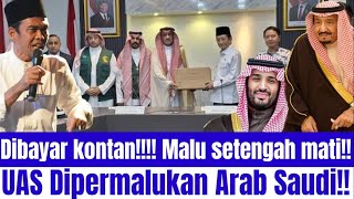 Download lagu DIBAYAR KONTAN!! UAS DIPERMALUKAN ARAB SAUDI KARNA MULUTNYA YANG TIDAK DIJAGA!! mp3
