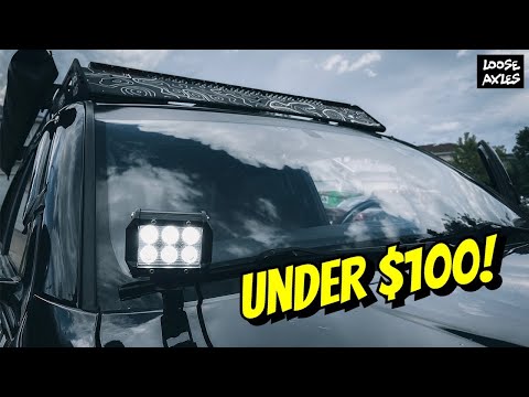Are These Cheap Ditch Lights Worth It? (Full Install)