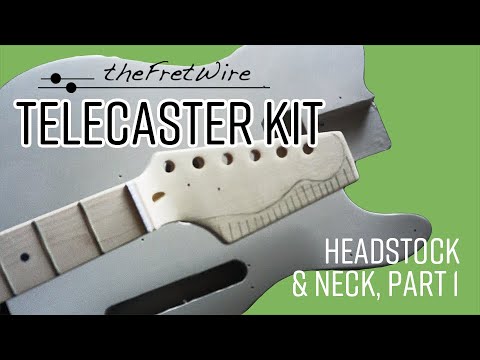Headstock shaping walkthrough
