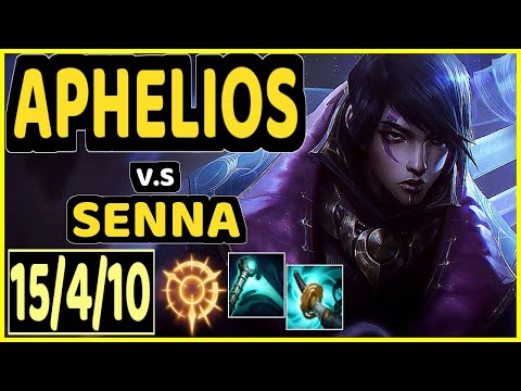 JUZINHO (APHELIOS) vs SENNA - 15/4/10 KDA BOTTOM ADC CHALLENGER GAMEPLAY - BR