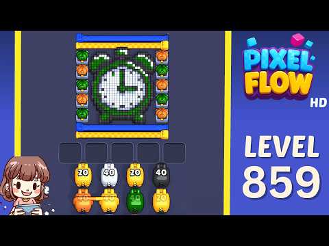 Pixel Flow Level 859 Walkthrough