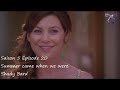 Grey's Anatomy S5E20 - Summer came when we were - Shady Bard