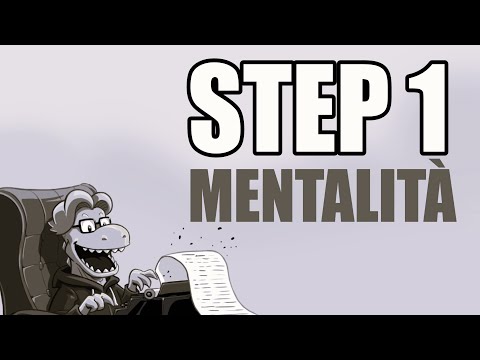 VECCHIO CORSO - STEP 1 -  La giusta MENTALITÀ per scrivere romanzi!