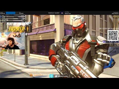 Overwatch Human Aimbot Dafran Road To Rank 1 Spot As Soldier 76 -POTG-