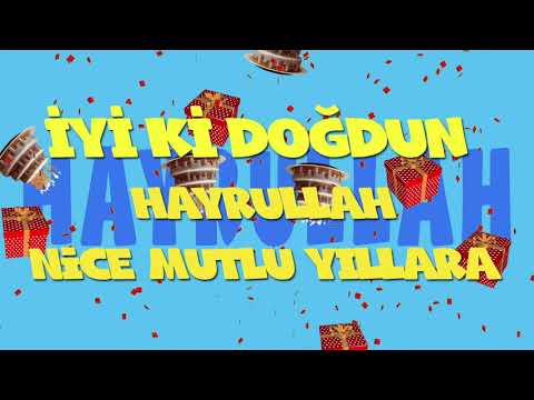 İyi ki doğdun HAYRULLAH  - İsme Özel Ankara Havası Doğum Günü Şarkısı (FULL VERSİYON) (REKLAMSIZ)