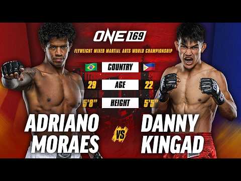 Adriano Moraes vs. Danny Kingad ⚡ Fight Rewind Before ONE 169 Rematch