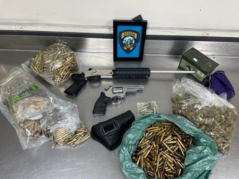 Teen caught with drugs, guns, ammo in Merced, CA