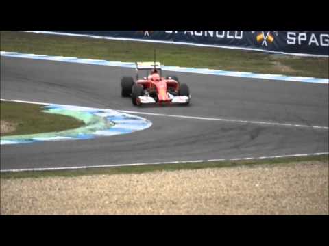 Jerez F1 Testing 2014 - Kimi Raikkonen - Ferrari F14-T