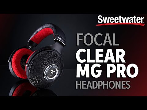 Focal Clear MG Pro Open-back Reference Studio Headphones | Sweetwater