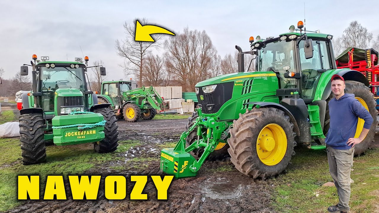 PIERWSZY WJAZD W POLE! - NAWOZY 2025  U NAS