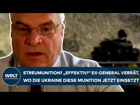 PUTINS KRIEG: Streumunition? "Effektiv" Ex-General verrät, wofür die Ukraine diese Munition einsetzt
